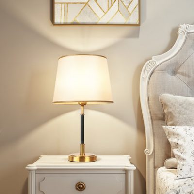 Phòng ngủ ấm áp cạnh giường ngủ Đèn Mỹ sang trọng thời trang trang trí đèn đơn giản phòng khách hiện đại đèn đồng