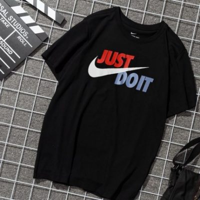 Nike / Nike trang web chính thức flagship tay áo ngắn nam áo thun thủy triều mới đích thực thời trang cổ tròn cotton thể thao