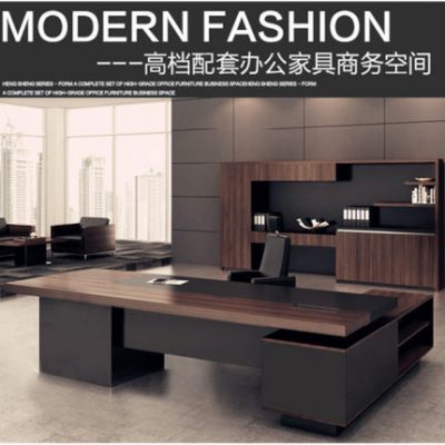 Bàn ghế văn phòng ông chủ bàn bàn ghế kết hợp chủ tịch bàn quản lý bàn giám đốc bàn giám đốc bàn đơn giản và hiện đại