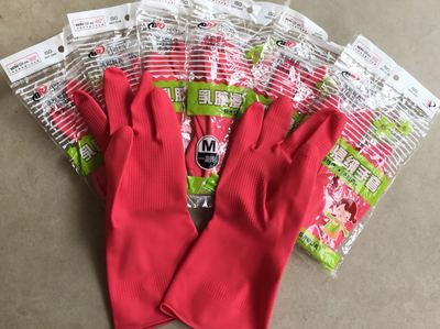 Găng tay cao su nhúng trong nhà Snow Lotus Beirui bảo vệ bền bỉ giặt quần áo lao động làm việc găng tay ấm