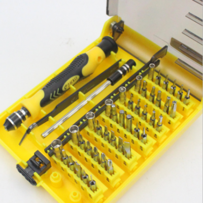 Máy tính xem điện thoại di động công cụ sửa chữa kết hợp tuốc nơ vít điện thoại di động công cụ tháo gỡ tuốc nơ vít đặt 45 trong một