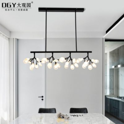 Đèn chùm sáng tạo Bắc Âu đơn giản hiện đại Mỹ cá tính phòng khách phòng ngủ nhà hàng quán cà phê đèn trang trí