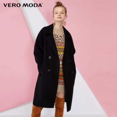 Vero Moda2020 mùa xuân và mùa hè áo khoác kén đôi mới 100% len | 320127516
