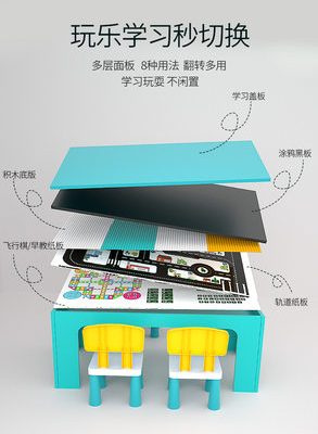 Trẻ em hạt lớn xây dựng đa năng bảng nam kho báu cô gái lắp ráp đồ chơi câu đố khối xây dựng trí thông minh chiến đấu não