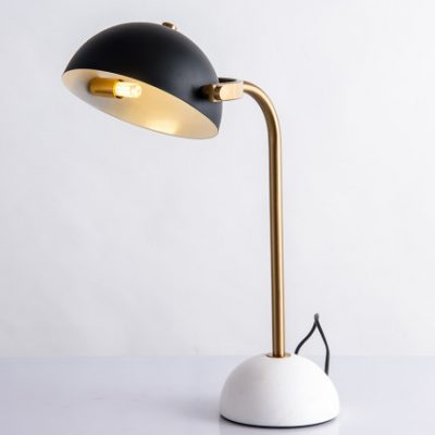 Đèn bàn đá cẩm thạch Bắc Âu ins phòng ngủ đầu giường đèn bàn hiện đại tối giản trang trí bàn đèn nghệ thuật sáng tạo đèn bàn