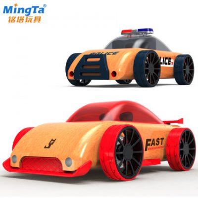 Xe đồ chơi có thể tháo rời của trẻ em Mingta có thể được lắp ráp và lắp ráp mô hình xe ô tô cỡ lớn khả năng giải đố 3-5 tuổi
