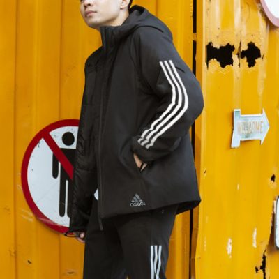 Trang web chính thức của Adidas áo khoác cotton nam 2019 mùa đông áo khoác thể thao mới quần áo giản dị ấm áp áo khoác nam