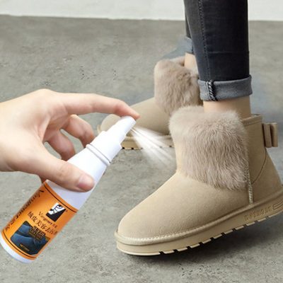 Giày da lộn làm sạch chất lỏng da lộn phổ biến giày tuyết phổ biến hơn giày làm sạch bột mờ da nước