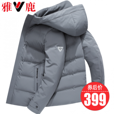 Yalu phá mã 2019 mùa đông mới mẫu nổ áo khoác nam triều dày phần ngắn xu hướng trẻ trung đẹp trai