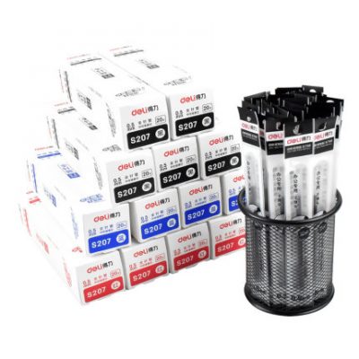 Nạp tiền Trung hòa Nạp 0,5mm Đạn đen Nạp lại Nạp đầy Trung tính Cung cấp văn phòng Văn phòng phẩm 100