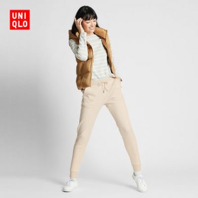 Quần thể thao nữ bằng da cừu 418249 UNIQLO