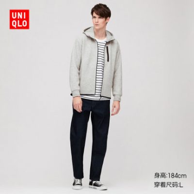 Áo nịt nam có khóa kéo co giãn 419502 UNIQLO