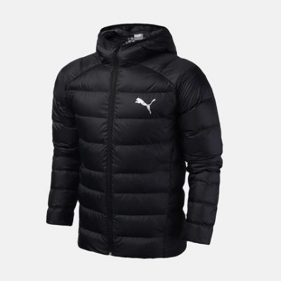 Puma puma down jacket nam 2019 mùa đông mới thể thao ấm áp áo khoác trùm đầu xuống áo khoác thể thao 580902
