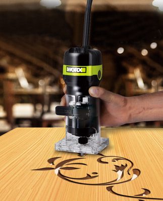 Máy cắt tỉa đa năng Vickers WU619 Chế biến gỗ DIY Máy cắt rãnh Máy công nghiệp cấp Bakelite Công cụ điện
