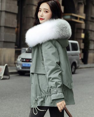 Áo khoác ngắn nữ 2019 mùa đông mới dành cho nữ phiên bản Hàn Quốc của chiếc bánh lỏng lẻo để vượt qua làn sóng áo khoác cotton