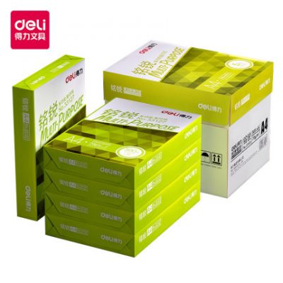 Hiệu quả a4 in giấy sao chép 70g gói đơn 500 tờ một gói vật tư văn phòng máy tính in giấy trắng một hộp 10 gói giấy nháp cho học sinh 80g FCL đặc biệt 5 gói giấy A4 bán buôn