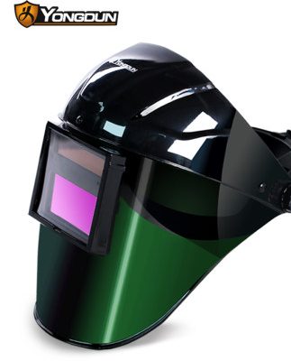 Mặt hàn đầy đủ gương tự động biến quang hàn mặt nạ hàn đầu mũ hàn mặt nạ chống nướng mặt hàn hồ quang hàn nhẹ