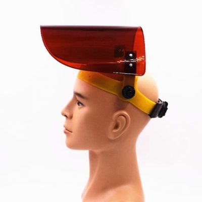 . Mặt nạ hàn thông thường, nắp bảo vệ chống rơi, bảo vệ, nhẹ, an toàn, gắn trên đầu, không thấm nước, chà nhám