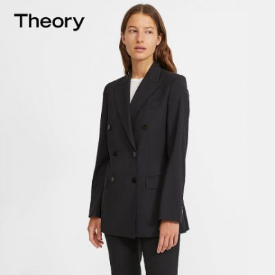 Lý thuyết mùa thu đông 2019 quần áo mới của phụ nữ hai hàng phù hợp với áo blazer J0101116