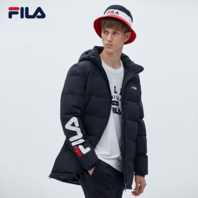 Áo khoác nam chính hãng của FILA Feile 2019 mùa đông mới thời trang thể thao áo khoác dài