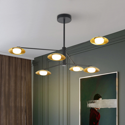 Đèn Bắc Âu đơn giản theo phong cách hiện đại chiếu sáng tối giản không khí gia đình cá tính phòng ngủ đèn phòng ăn đèn phòng khách đèn chùm