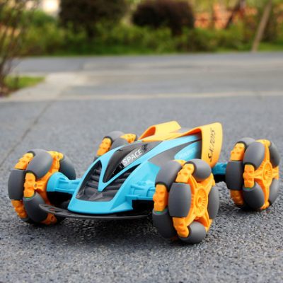 Trẻ em bốn bánh lái xe off-road RC drift stunt xe sạc cậu bé đồ chơi điều khiển từ xa xe đua thanh lịch 5 tuổi