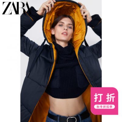 Áo khoác nữ mùa thu / đông giảm giá của ZARA Áo khoác hai mặt xuống dưới 03046222401
