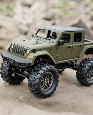Đại bàng đôi điều khiển từ xa xe jeep wrangler điều khiển từ xa leo bốn bánh lái xe off-road xe jeep lớn trẻ em xe đồ chơi điện