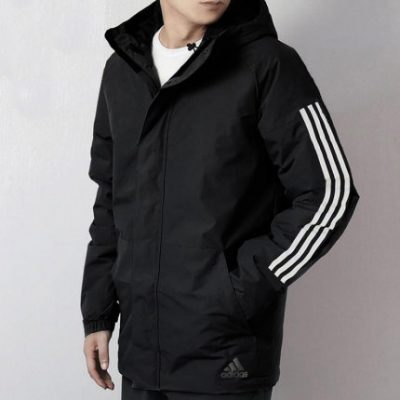 Áo khoác cotton Adidas xuống áo khoác nam và nữ 2019 thu đông mới diện áo khoác thể thao cotton ấm áp áo khoác dài
