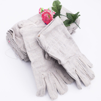 Hàn, chịu nhiệt độ cao, chống vảy, chống mài mòn, chống mở, găng tay thợ hàn vải, bảo hộ lao động, 2 nhân dân tệ, cung cấp gian hàng, bán buôn