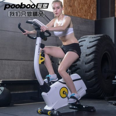 Quay xe đạp nhà xe đạp thiết bị thể dục màu xanh lâu đài câm trong nhà thể thao kiểm soát từ tính xe đạp