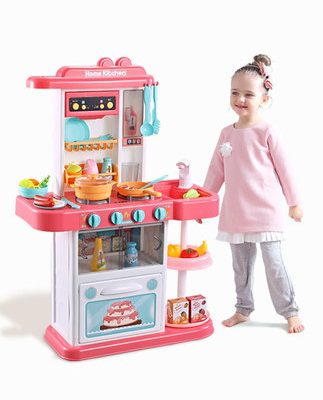 Đồ chơi nhà bếp của trẻ em Beienshi chơi nhà đặt mô phỏng đồ dùng nhà bếp nấu ăn nấu ăn bé trai và bé gái 3-6 tuổi 7