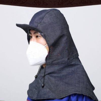 Khăn choàng chống bụi bảo vệ lao động bảo vệ công việc nhẹ nắp công nhân vệ sinh được phê duyệt làm sạch vai lao động nam vệ sinh chống nắng