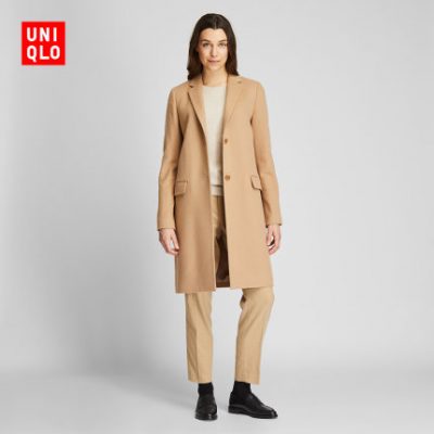 Áo len nữ và áo khoác pha trộn cashmere 420229 UNIQLO