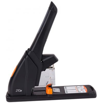 Máy dập ghim hạng nặng hiệu quả lớn Máy dập ghim dày tiết kiệm lao động Lớp dày kéo dài vải ghim lớn 210 tờ văn phòng đa chức năng chứng từ tài chính lớn ràng buộc cung cấp máy dập ghim 100 trang từ 60