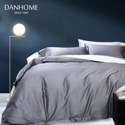 120 miếng cotton dài chủ yếu của Ai Cập bốn mảnh màu cao cấp khách sạn năm sao bộ đồ giường cotton đơn giản
