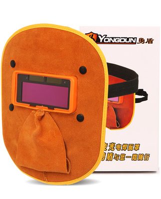 Mặt nạ hàn gắn đầu tự động làm mờ mũ hàn gương argon hàn mặt hàn nhẹ