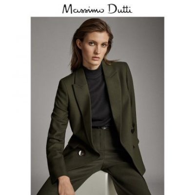 Massimo Dutti New Women Áo len nữ mùa đông mới 06003503500