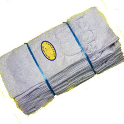 Găng tay chống trượt đầy đủ lót đôi dày màu trắng vàng chống mòn găng tay bảo hộ lao động bảo vệ vải bảo vệ 24