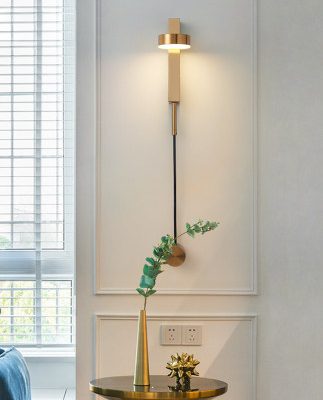 Đèn ngủ cạnh tường Bắc Âu hiện đại phòng khách tối giản phòng ngủ lối đi cầu thang sáng tạo trang trí sang trọng tối giản đèn led