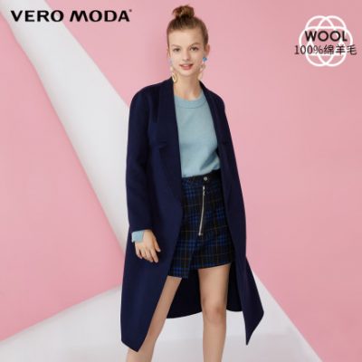 Vero Moda 2019 mùa thu và mùa đông len mới Áo len nữ 100% đơn giản và thanh lịch | 319327513