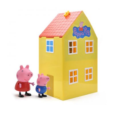Trang Piggy Trang đồ chơi sang trọng Boy Boy Girl Child Peggy Play House Peggy Phòng nhỏ Sinh nhật Quà tặng