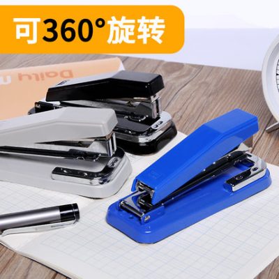 Stapler có thể xoay hiệu quả Stapler Sinh viên lớn Stapler dày nặng Stapler Tiêu chuẩn đa chức năng Vật tư văn phòng Vật liệu nhỏ Stapler Staple Staple Binding Machine
