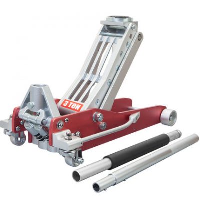 Hợp kim nhôm ngang kích thủy lực cho cửa hàng sửa chữa ô tô Giắc cắm SUV 3 tấn cho lốp xe hơi