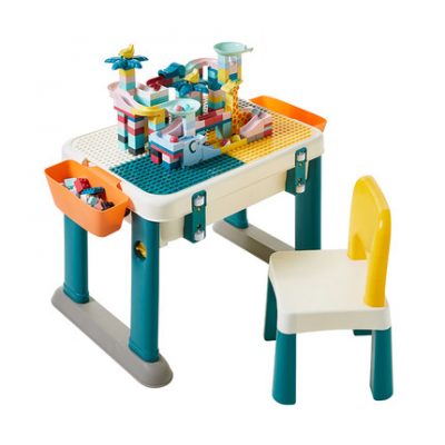 Có thể so sánh với các khối trò chơi khối xây dựng đa chức năng của trẻ em + khối xây dựng theo dõi giáo dục của trẻ em