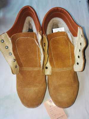 Annet mùa đông lao động bảo vệ giày bông hàn giày cách nhiệt gân bò giày thép nhà máy điện thợ giày giày công việc yên giày giày thép