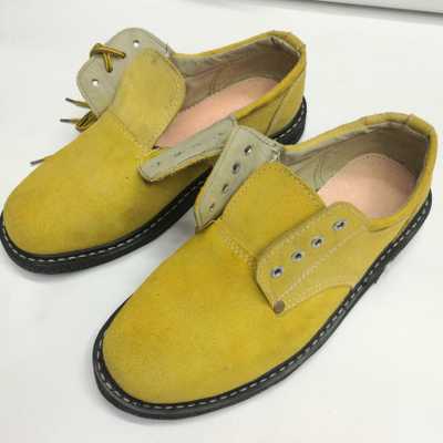 Da nhập khẩu bảo hộ lao động cung cấp giày lốp xe ngoài đế chống trượt chống trơn trượt chống giày an ninh giày làm việc