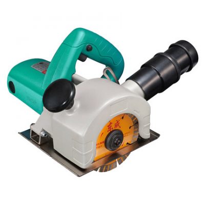 Máy xới đất Dongcheng DCA Z1R-FF-110 máy cắt bê tông đá công cụ điện đôi lưỡi 110mm