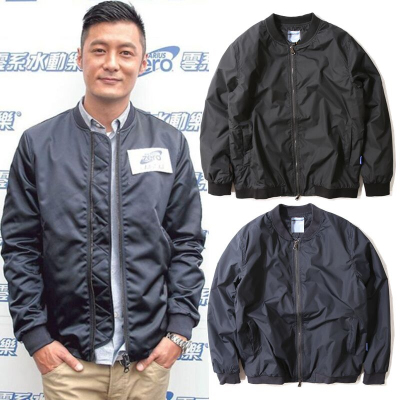 Tide thương hiệu đơn giản cotton mỏng giản dị nam hoang dã áo khoác bomber ma1 trench coat Yu Wenle áo mùa thu đông