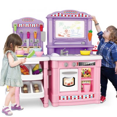 Trẻ em chơi nhà bếp đồ chơi mô phỏng đồ dùng nhà bếp trẻ em gái 3-4-5-6 tuổi cô gái cậu bé món quà sinh nhật 7